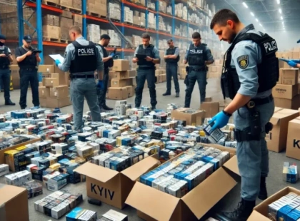 У Києві правоохоронці вилучили нелегальні цигарки на 12 млн грн: як це сталося?