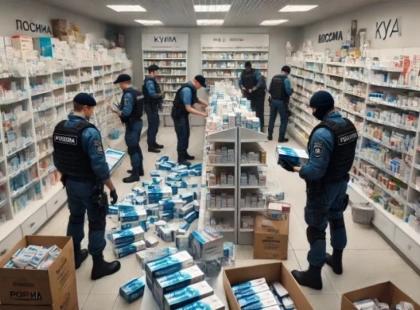У Києві знешкодили мережу аптек, що продавала російські ліки