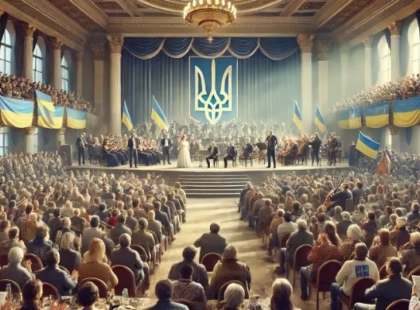У Києві відбувся благодійний концерт на підтримку пошкодженого рашистськими обстрілами Будинку письменників