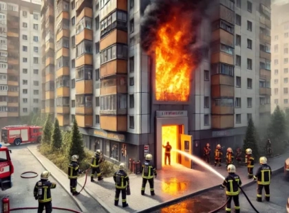 У Дарницькому районі чоловік підпалив ліфтову кабіну, щоб помститися знайомій