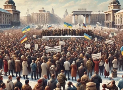Підтримка військовополонених у Києві: акція на Майдані Незалежності