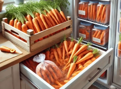 Як зберігати моркву, щоб вона залишалася свіжою і хрусткою?