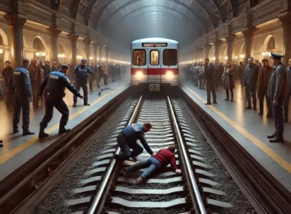 Чоловіка витягли з колій метро на станції «Святошин»: деталі
