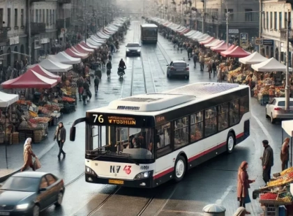 У Києві маршрути автобусів №7, №46 та №112 змінили через ярмарки