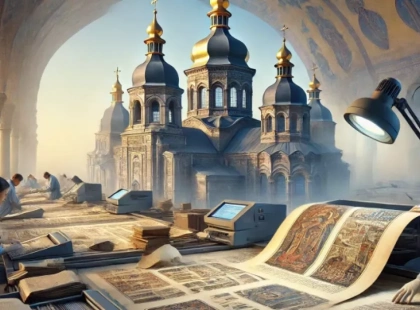 Оцифрування документів Софійського собору: як Київ зберігає історію