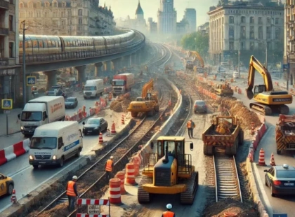 Перекриття Броварського проспекту в Києві: схема руху та терміни ремонту