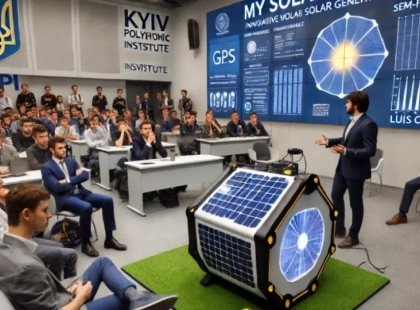 Іспанський винахідник презентував у Києві мобільні сонячні генератори