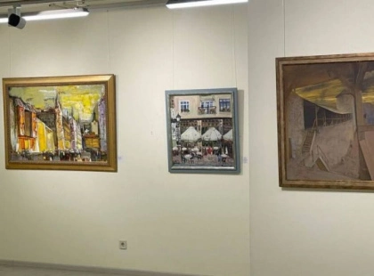 Міста без війни: нова виставка у Києві показує урбаністичний живопис відомих митців