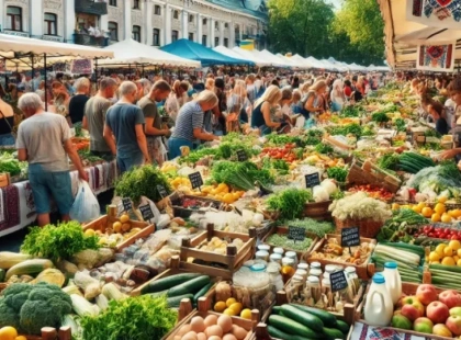 Де сьогодні в Києві проходять продовольчі ярмарки: список локацій