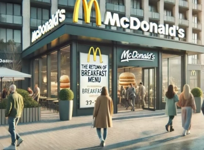 McDonald’s повертає сніданкове меню до закладів Києва з наступного тижня