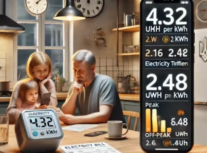 Електроенергія з 1 квітня 2025: скільки коштуватиме кВт*год в Україні
