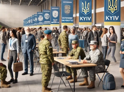 Освітній ярмарок для ветеранів у Києві березень 2025
