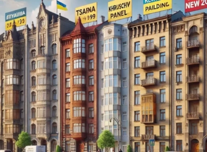 Як тип будинку впливає на ціну оренди у Києві: аналітика за березень 2025