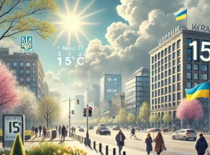 Погода в Києві та області на 27 березня: без опадів і до +16°C