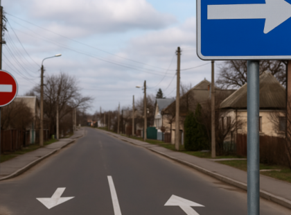 Біла Церква на рік вводить односторонній рух: які вулиці змінять напрям?