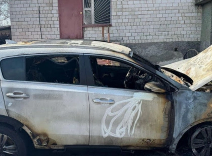 Політичний конфлікт? В Бородянці спалили авто голови селищної ради