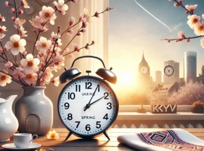 Переведення годинників на літній час 2025 в Україні: дата і зміни