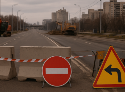 У Києві перекриють частину проспекту Європейського Союзу: деталі обмеження на рік