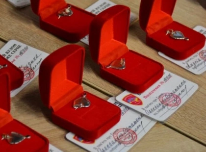 У Броварах вчетверте вручили дітям загиблих Героїв відзнаку «Батьківське серце»