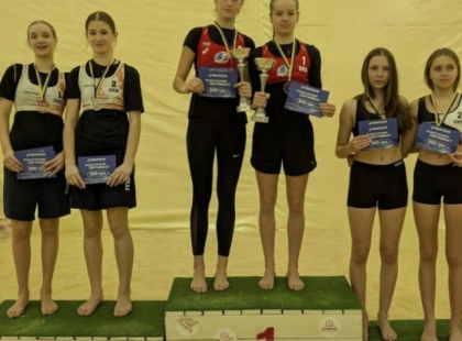 Киянка Анастасія Бойко стала чемпіонкою України з пляжного волейболу U-15