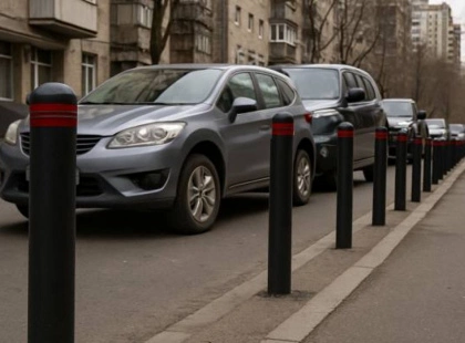 У Києві планують встановити 8 тисяч антипаркувальних стовпчиків: що відомо