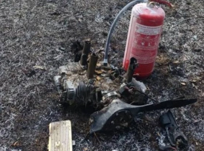 Київські тероборонівці врятували оселі від лісової пожежі після атаки ворога