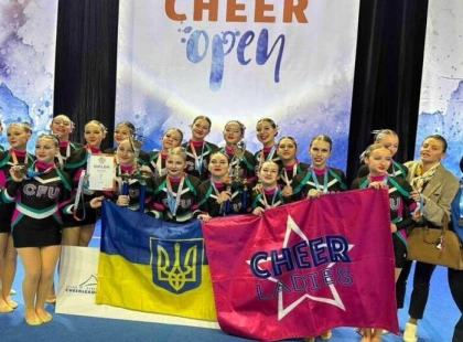 Тріумф у Празі: черлідерки з Київщини повернулись з сімома нагородами