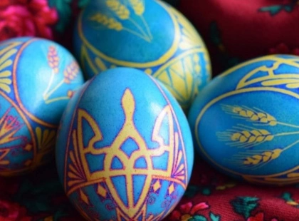Великодня виставка писанок у Києві: Квест, майстер-класи та артоб'єкти