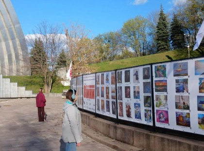 У Києві відкрилася виставка арт-марафону "Покоління війни"