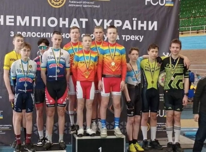 Ірпінський школяр став чемпіоном України з велоспорту у Львові