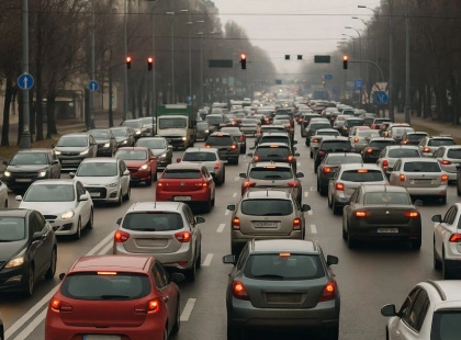 Трафік у Києві: на яких перехрестях зросла інтенсивність у березні