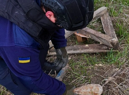 У Київській області знайдена мінометна міна: як діяти при виявленні боєприпасів