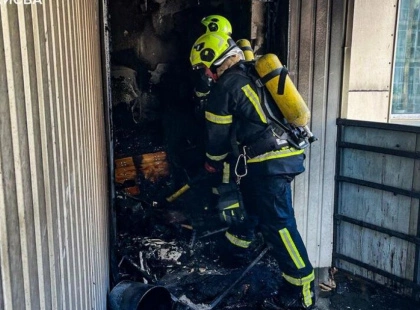 У Києві врятували дитину та дорослого під час пожежі на бульварі Руденка