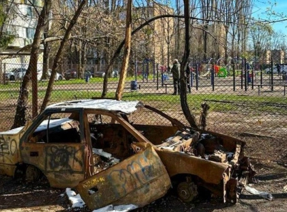 Київ очищають від знищених та покинутих автомобілів: понад 100 автівок вже евакуйовано