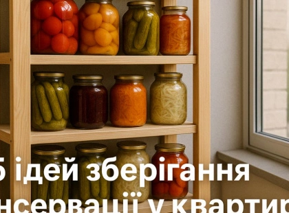 5 Ідей зберігання консервації в квартирі: Як зберігати запаси у домашніх умовах