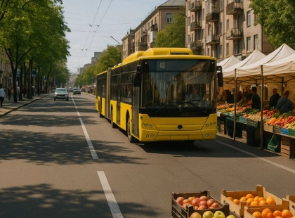 Як зміняться маршрути транспорту в Києві 19 квітня через ярмарки