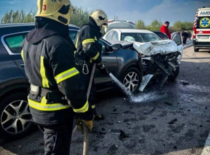 ДТП на трасі Київ–Одеса: двоє постраждалих, авто розтрощені
