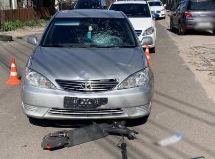 Водійка збила дитину на самокаті в Броварах