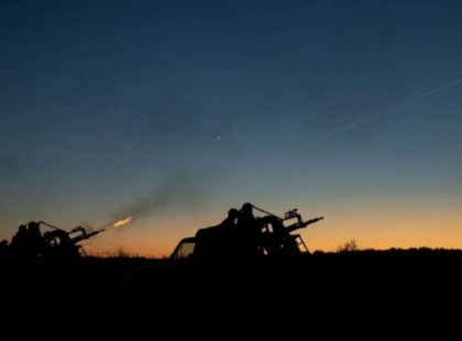 Нічна атака на Київ: 11 ворожих дронів знищено, уламки спричинили пожежу