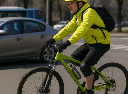 Велосипедисти Києва на дорозі: що потрібно знати, щоб не отримати штраф