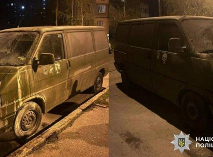 У Києві затримали підлітка, який підпалив авто ЗСУ
