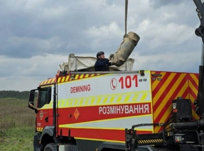 На Київщині сапери знешкодили бойову частину російської ракети Х-101