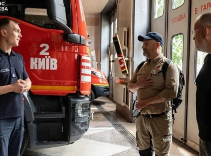 Шведські рятувальники вивчають досвід Києва під час війни
