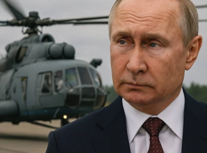 Дрони майже збили вертоліт путіна в Курську – РосЗМІ