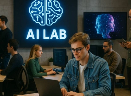 Штучний інтелект у дії: у Києві відкрили AI-лабораторію для студентів