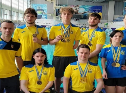 Київщина здобула 23 медалі на чемпіонаті України з параплавання