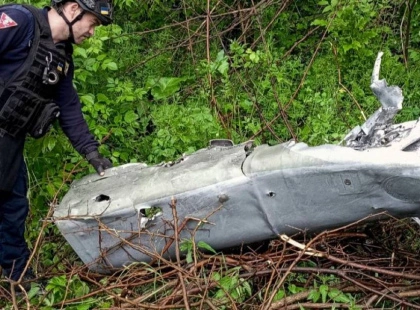 На Київщині біля залізничної колії знайшли залишки ворожої ракети
