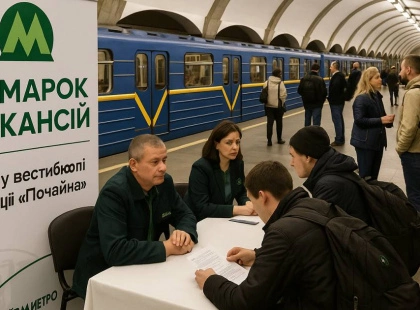 Ярмарок вакансій у Київському метро: знайди свою кар'єру під землею