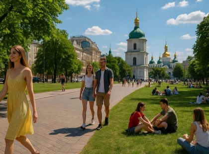 Літо прийшло у Київ: повітря прогріється до 25 градусів