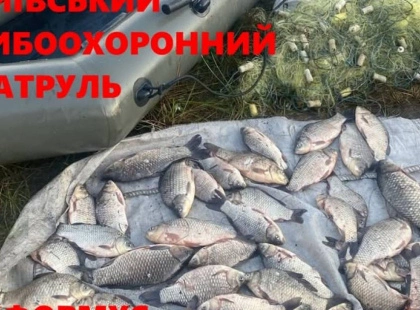 На Вишгородщині затримали браконьєра з незаконним уловом на 124 899 грн